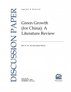 Green Growth (for China): A Literature Review